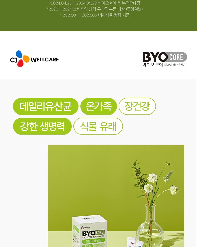 CJwellcare - BYOCORE Dagelijkse Probiotica