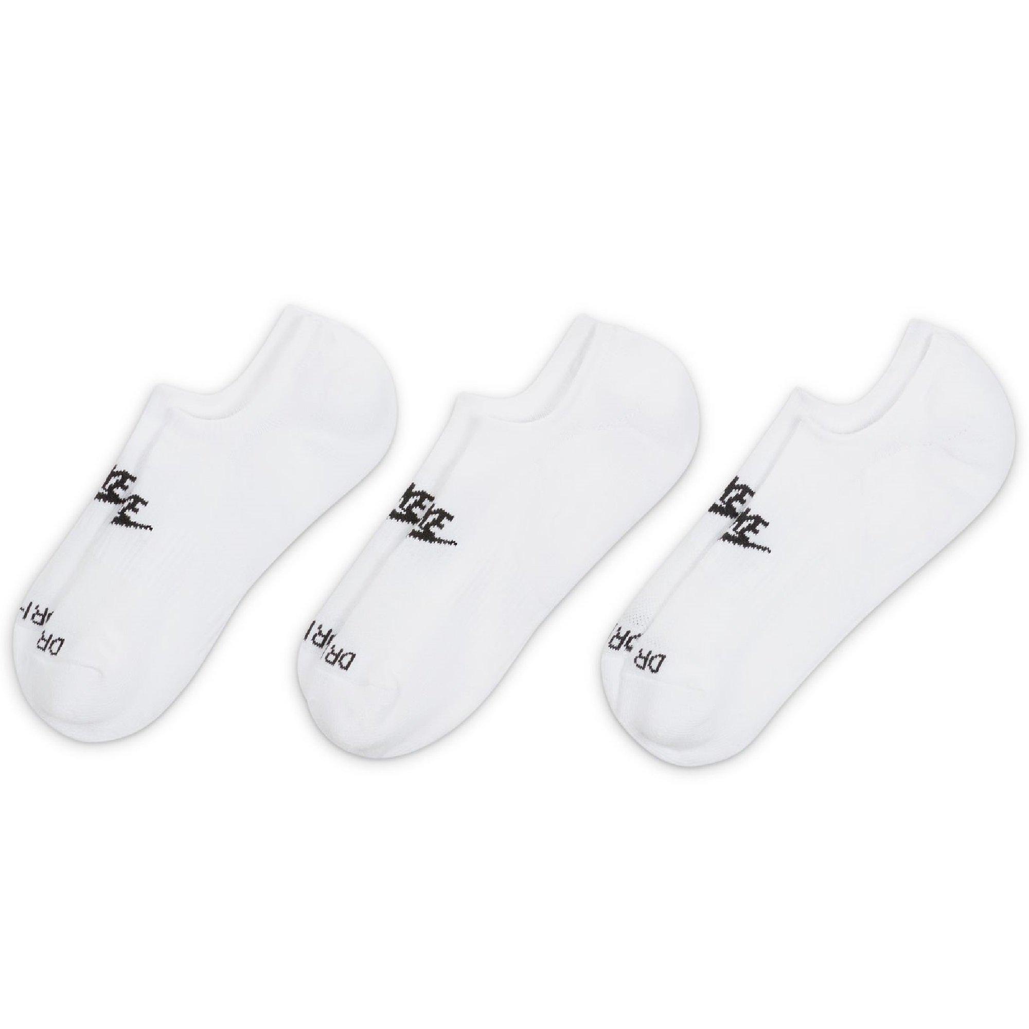 Nike Everyday Plus Cushioned Nike Footie 3pk Socks