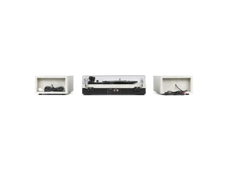 Fenton Plattenspieler RP165M Marmor Hi-Fi Plattenspieler mit Bluetooth