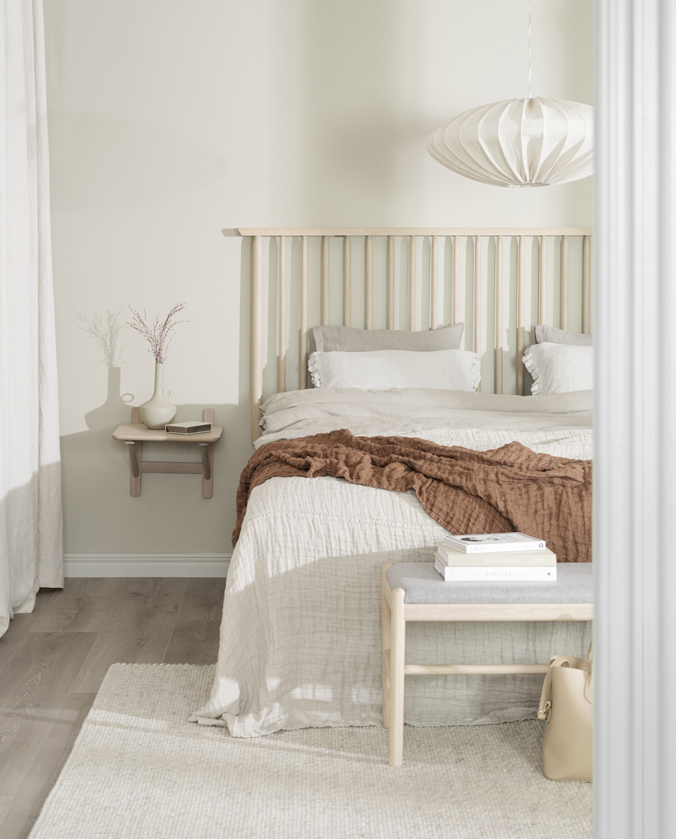 Nachtkastje Camrose Whitewash