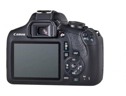 CANON - Eos 2000d+ef-s 18-55 is ii+ef 75-300 f/4-5,6 iii + sac + car...