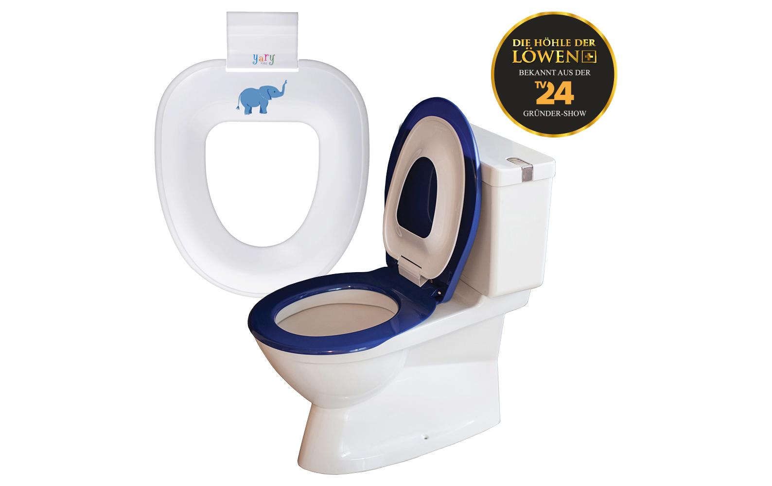Toilettensitz Yarykidz Elefant BlauToilettensitz aus «Die Höhle der Löwen»