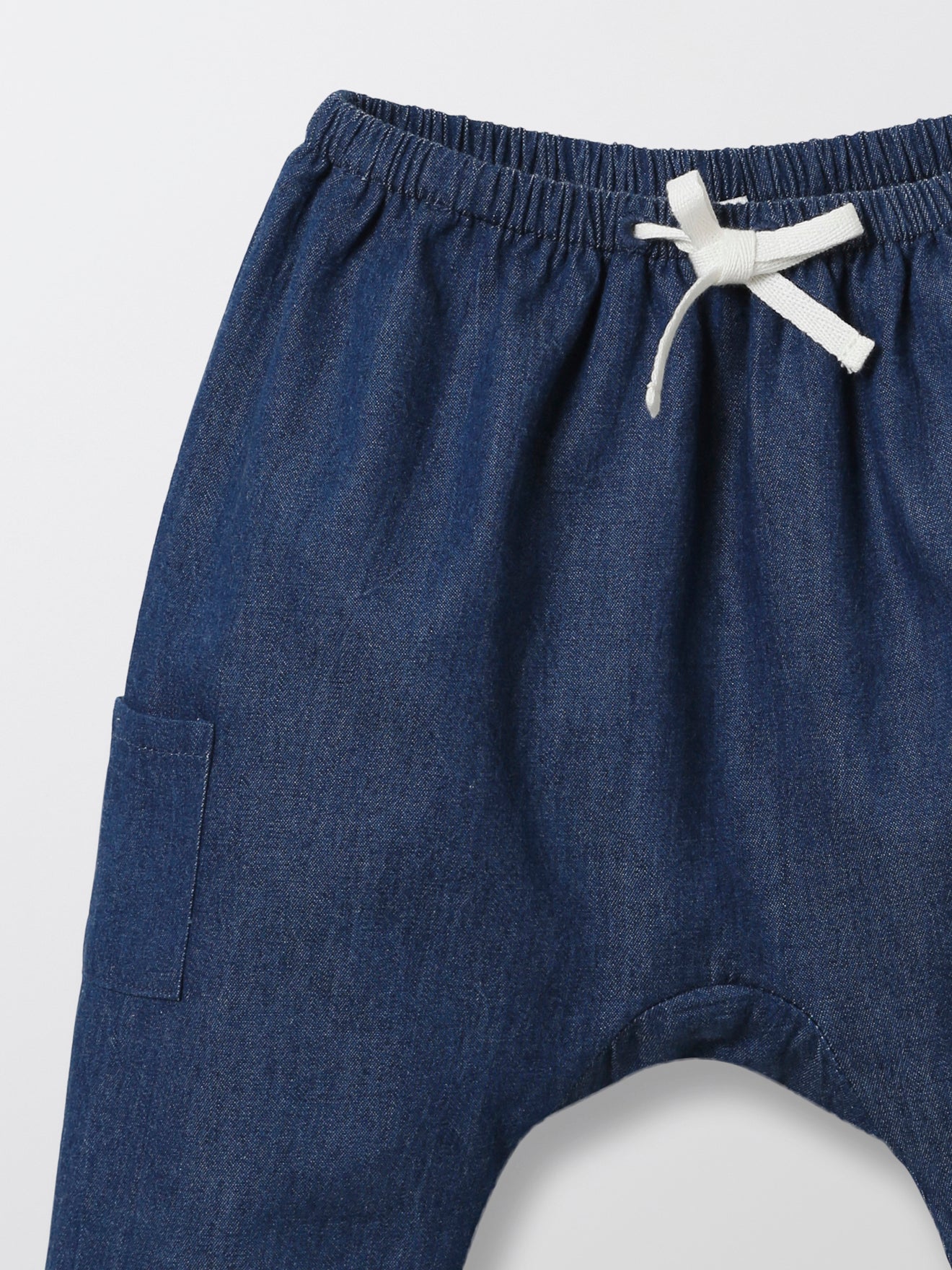 Sarouel Bébé en denim léger