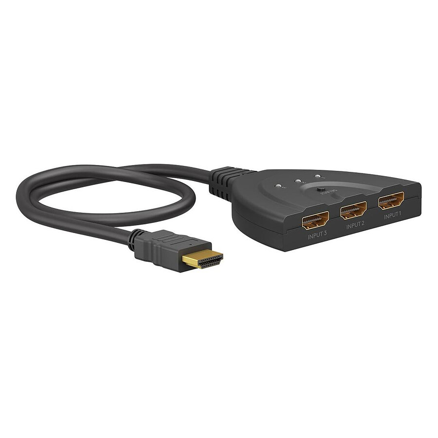 Goobay Switch HDMI manuel 3 vers 1