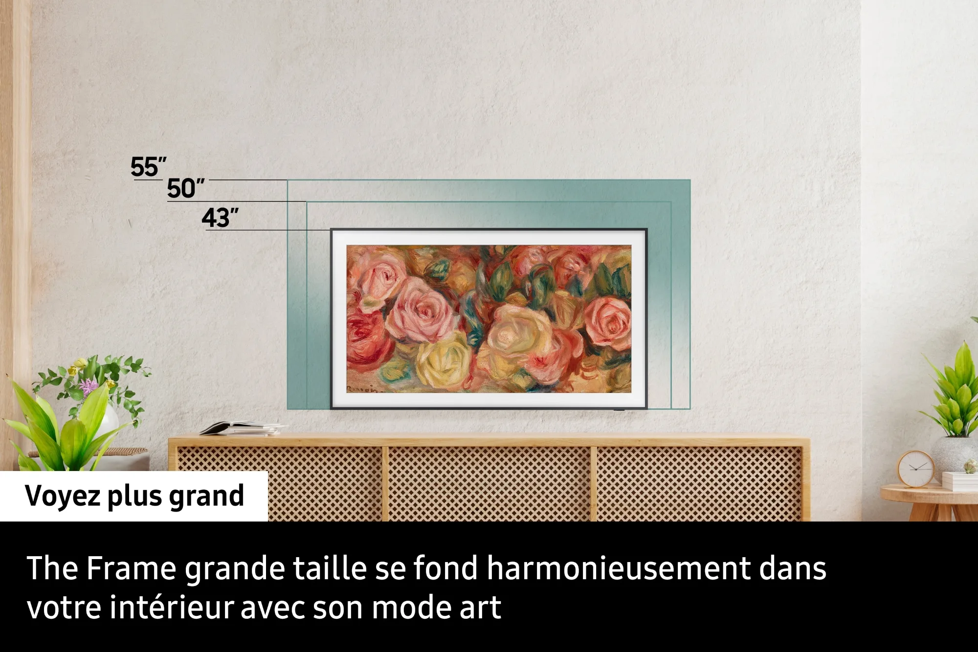 Samsung The Frame TQ43LS03D Lifestyle TV