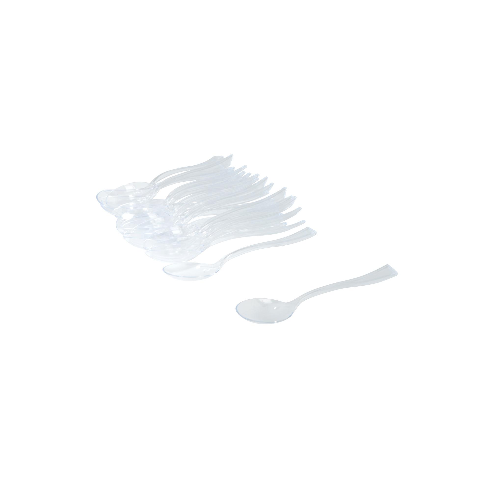 SET 25 MINI CUILLERES REUTILISABLE H.10CM