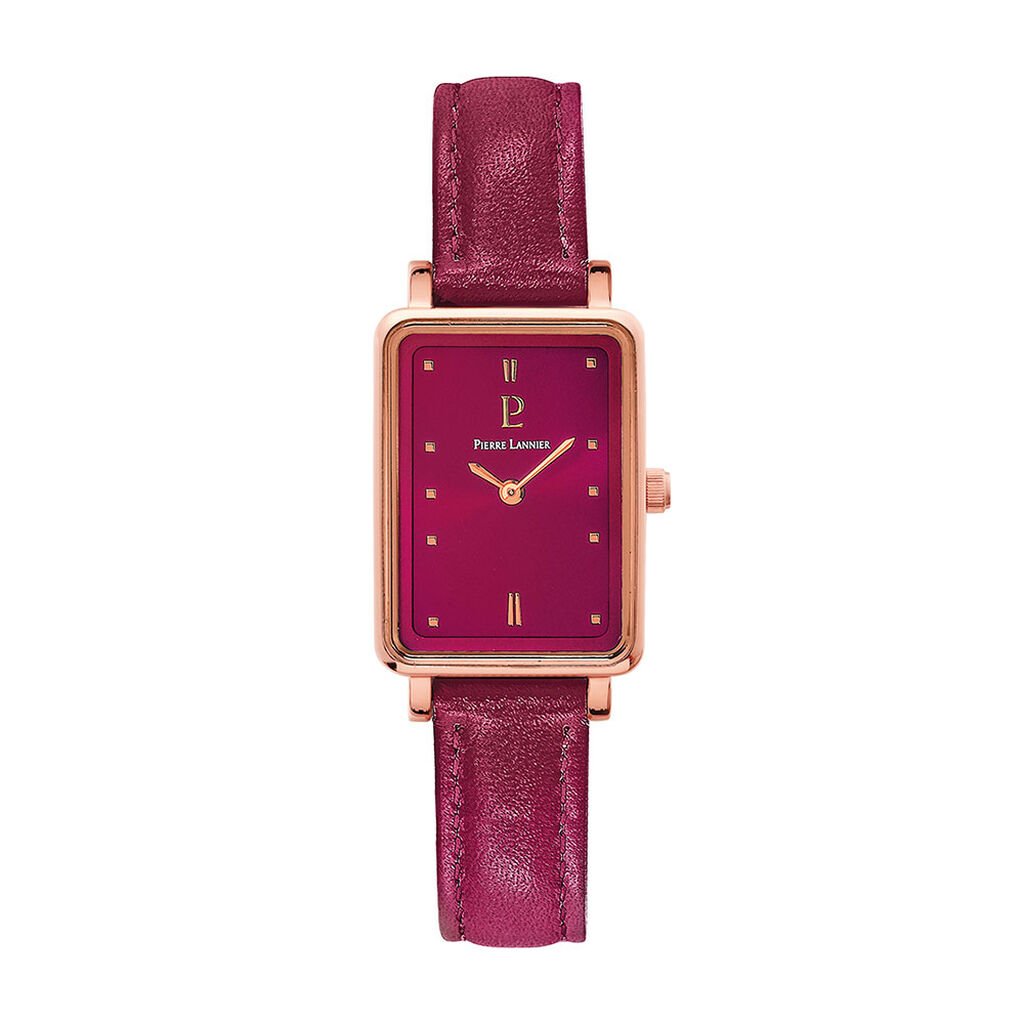 Montre Pierre Lannier Ariane Fuschia