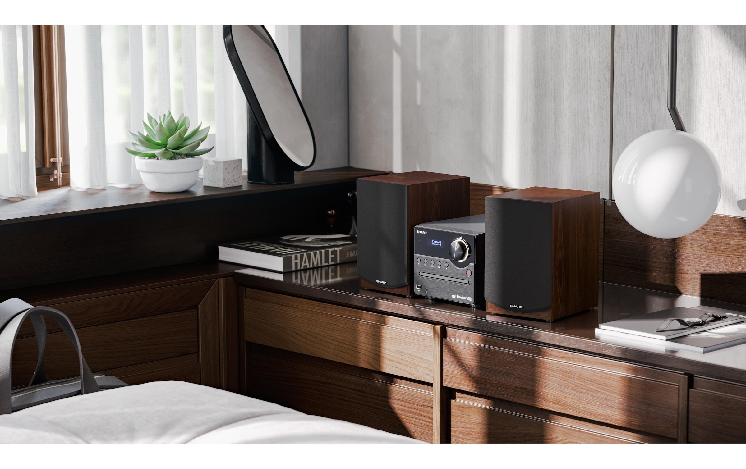 Sharp Microanlage »XLB517DBR DAB+/FM Micro System« (Bluetooth Digitalradio (DAB+) | FM-Tuner )