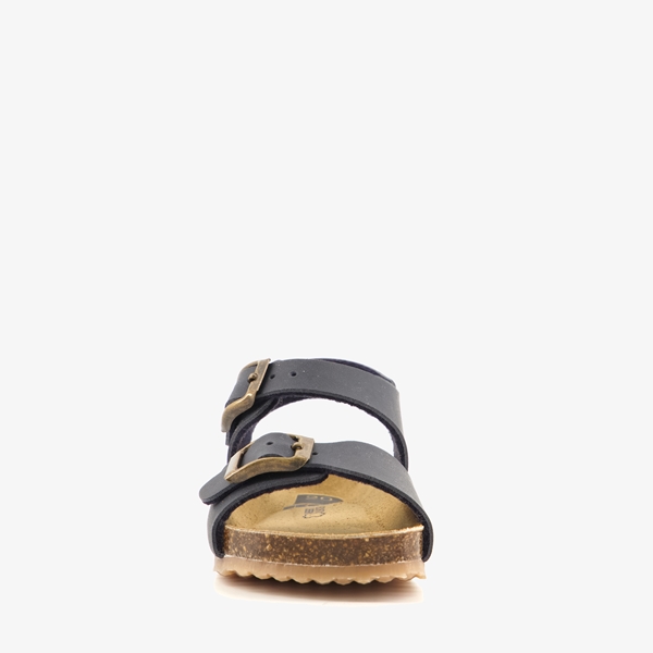 Groot leren kinder bio sandalen blauw