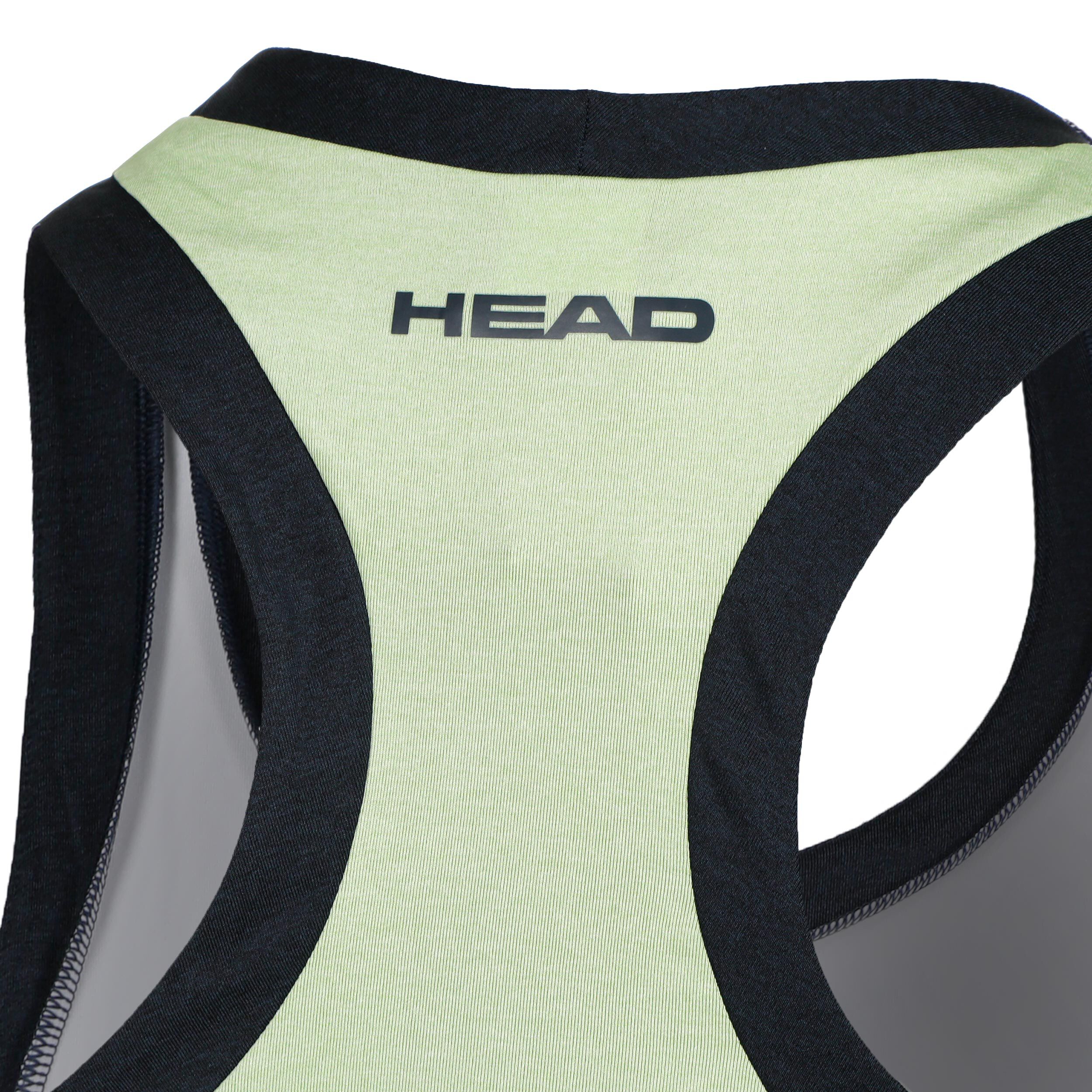 HEAD Play Tech Robe Femmes - Blanc , Bleu Foncé