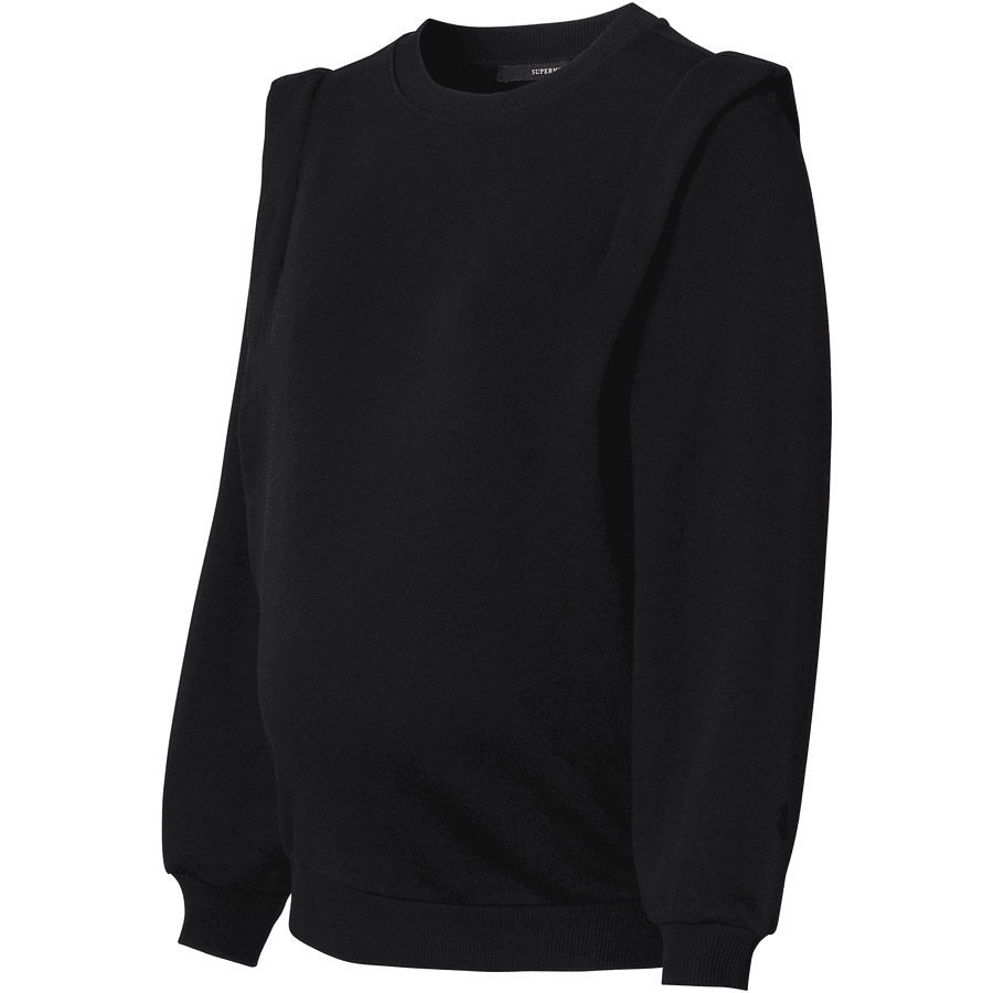 SUPERMOM Pullover Buckley Black