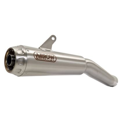 Silencieux Arrow Nichrom Pro-race embout inox - Gris
