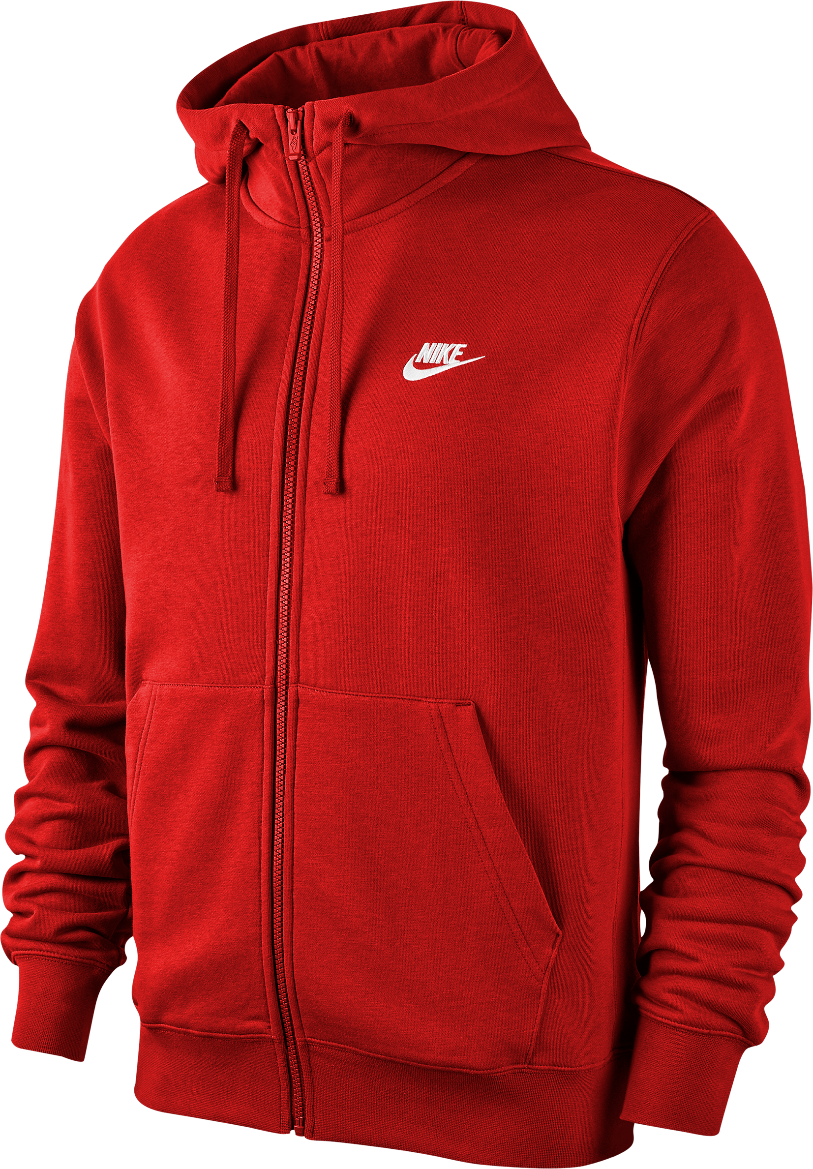 Nike Club Kapuzenjacke Rot F657