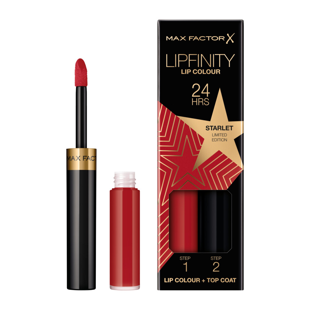 Max Factor Lipfinity Liquid Lipstick Limited Edition 088 Starlet2,3 ml