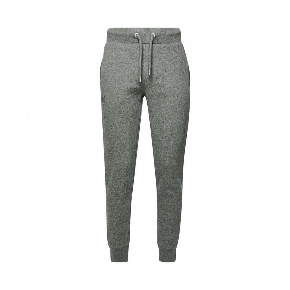 Superdry VINTAGE LOGO EMB - Jogging Homme charcoal grey marl