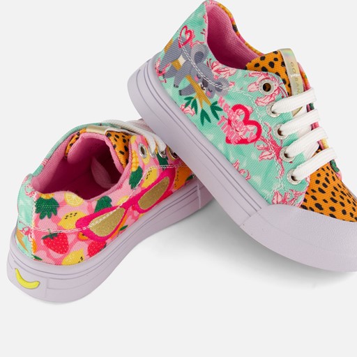 Go Bananas Koala Sneakers groen Canvas
