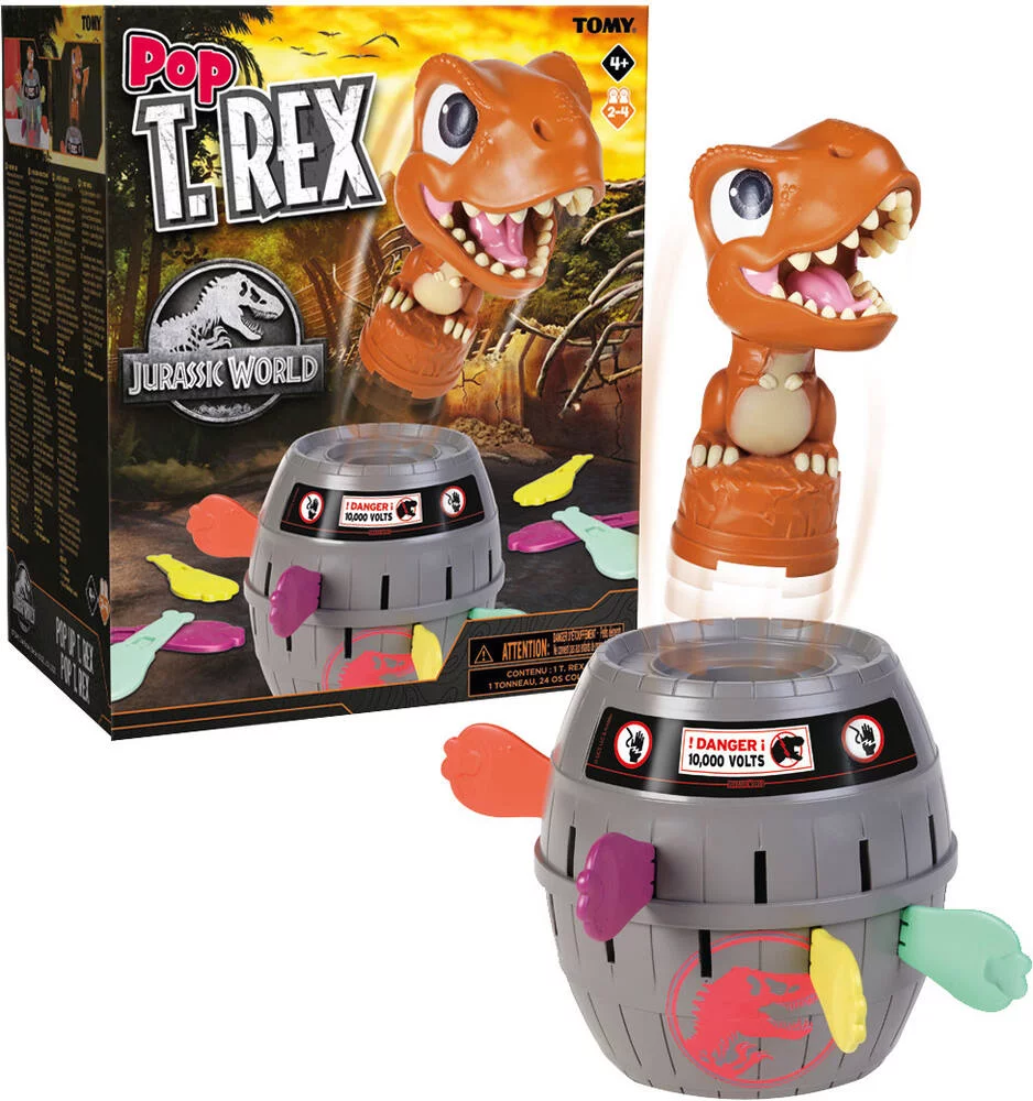 TOMY GAMES - POP T-REX JURASSIC WORLD