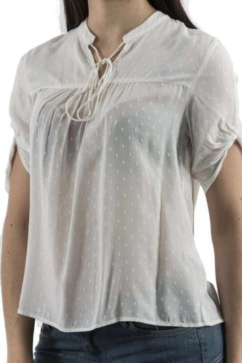 tee shirt Veromoda 10212174 clara blanc