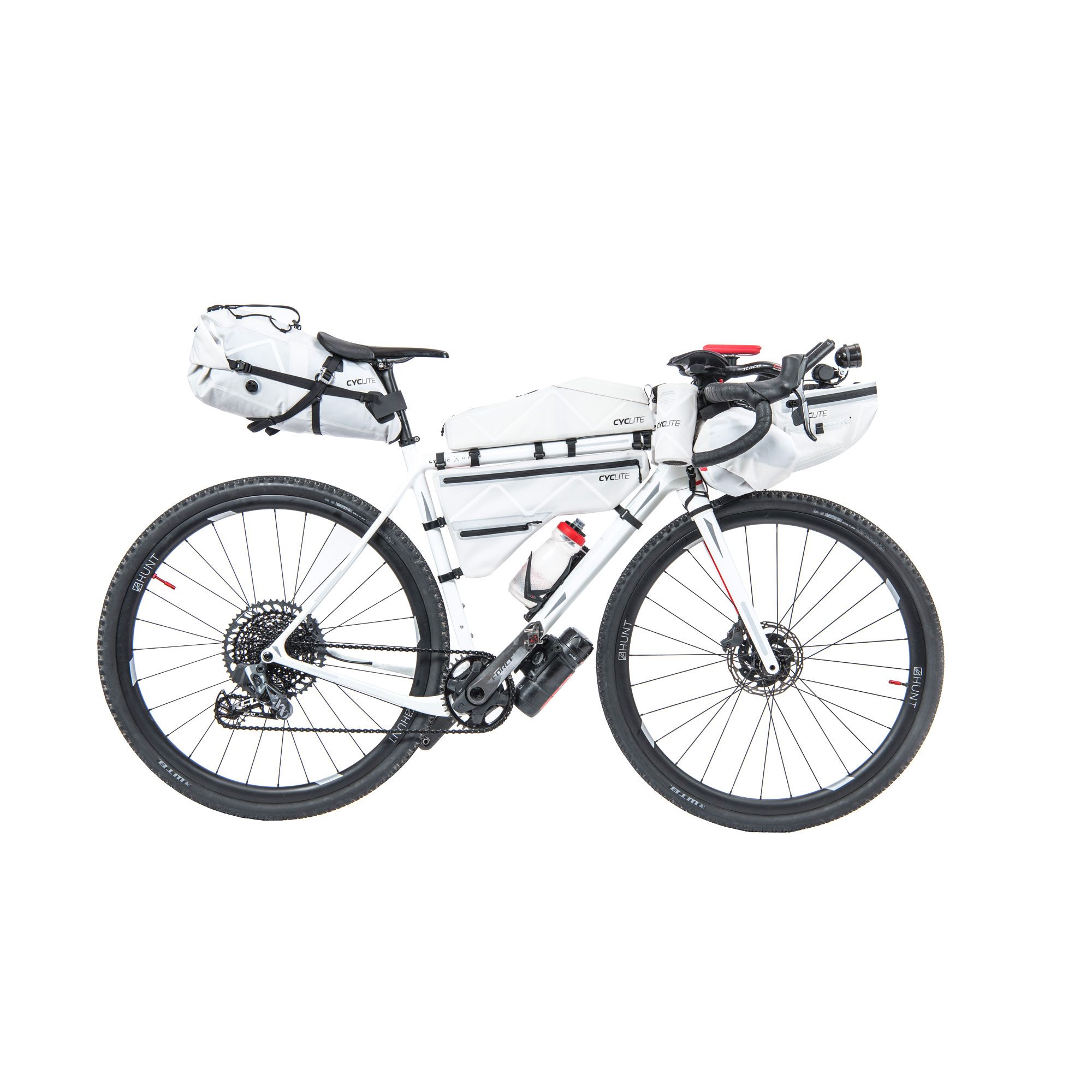 Cyclite Handle Bar Aero Bag / 01 Lenkertasche 4,9l light grey