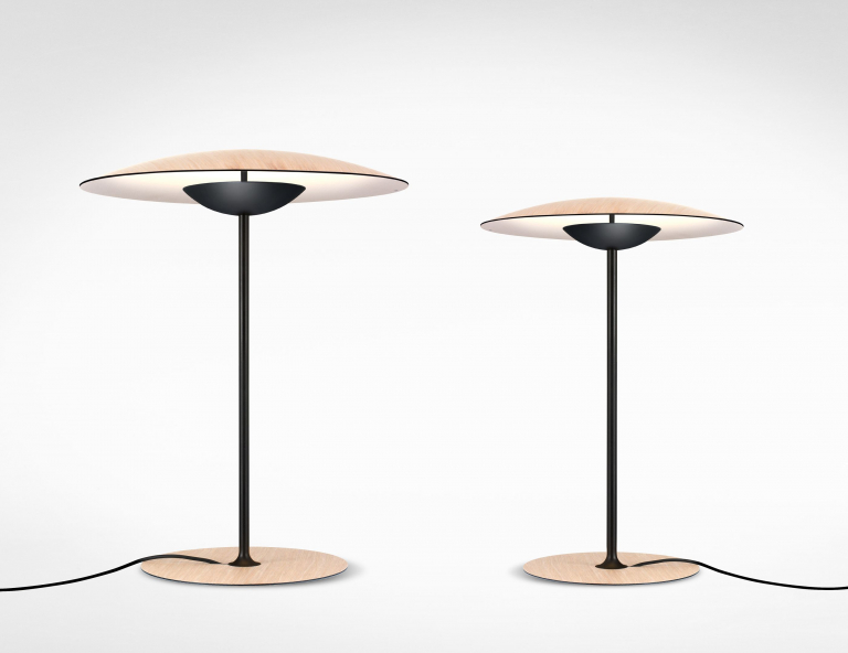 Marset Ginger S tafellamp LED eiken