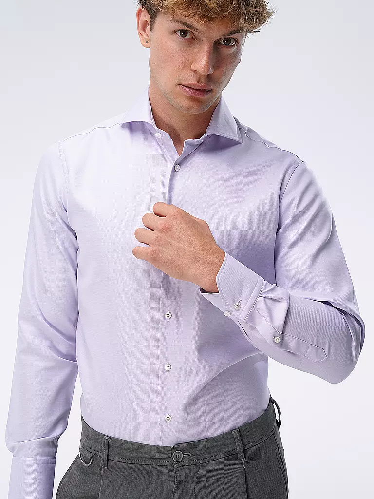 STENSTRÖMS Hemd Fitted Fit lila