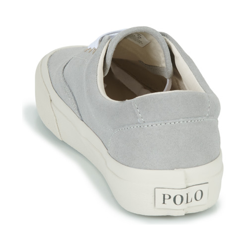 Polo Ralph Lauren - KEATON-PONY-SNEAKERS-LOW TOP LACE Gris