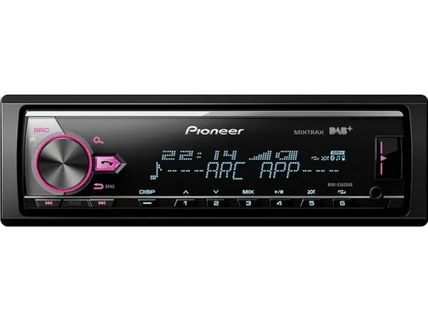 Pioneer MVH-X580DAB - Bil - digital modtager - in-dash - Single-DIN - 50 watt x 4