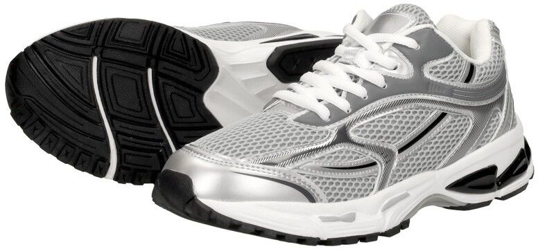 Sub55 Sneakers Laag zilver
