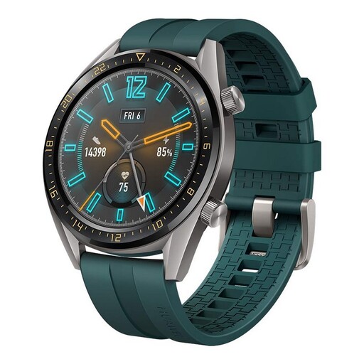 Relógio Inteligente Huawei GT Active 46mm Verde - Tela AMOLED de 3,53cm - Bluetooth 4.2 - 5 ATM -
