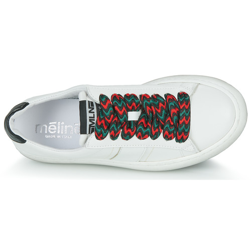Meline - LI193 - Blanc / Vert / Rouge