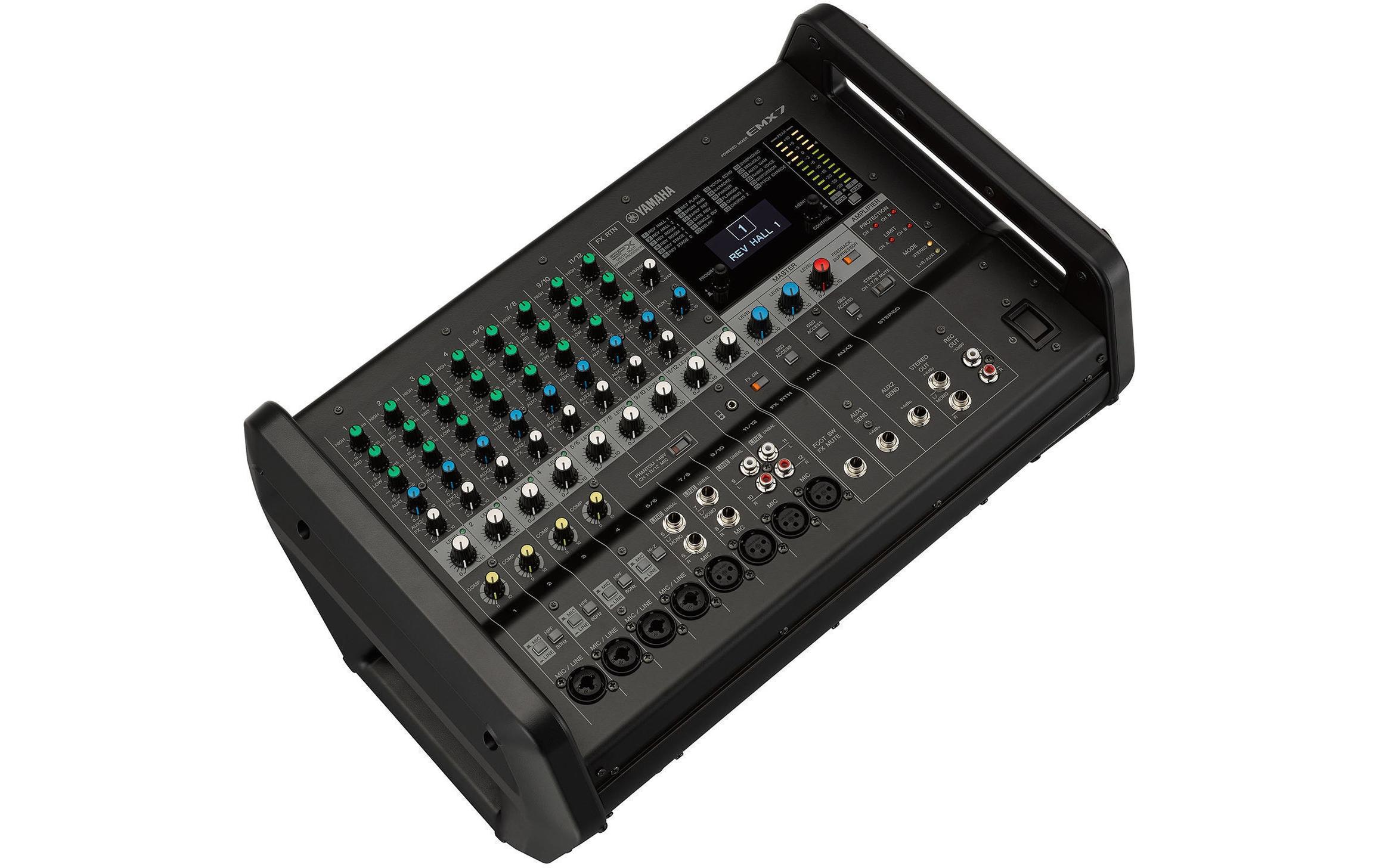 Mischpult EMX 7<br>12-Kanal-Powermixer mit umfangreichen Effekten und Funktionen