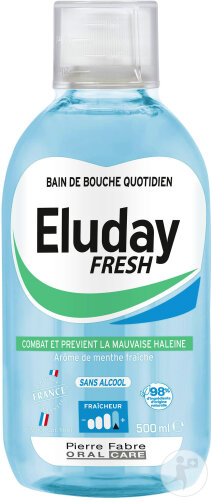Eluday Fresh Bain De Bouche Quotidien Flacon 500ml