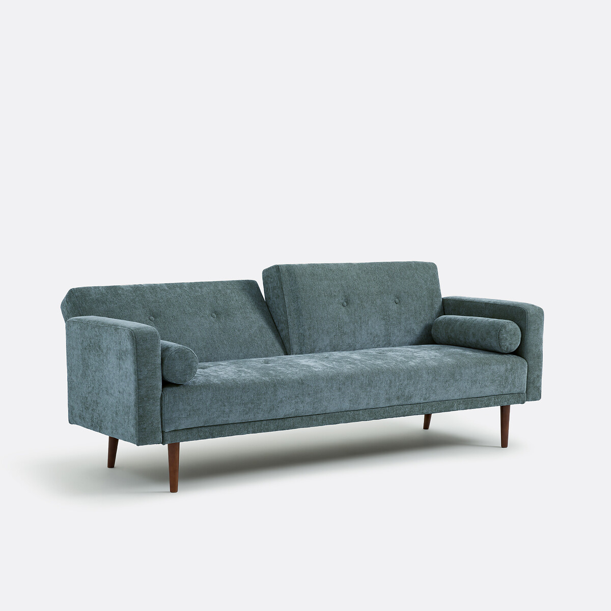 LA REDOUTE INTERIEURS<br>Sofá cama de 3 lugares, chenille, Tuske