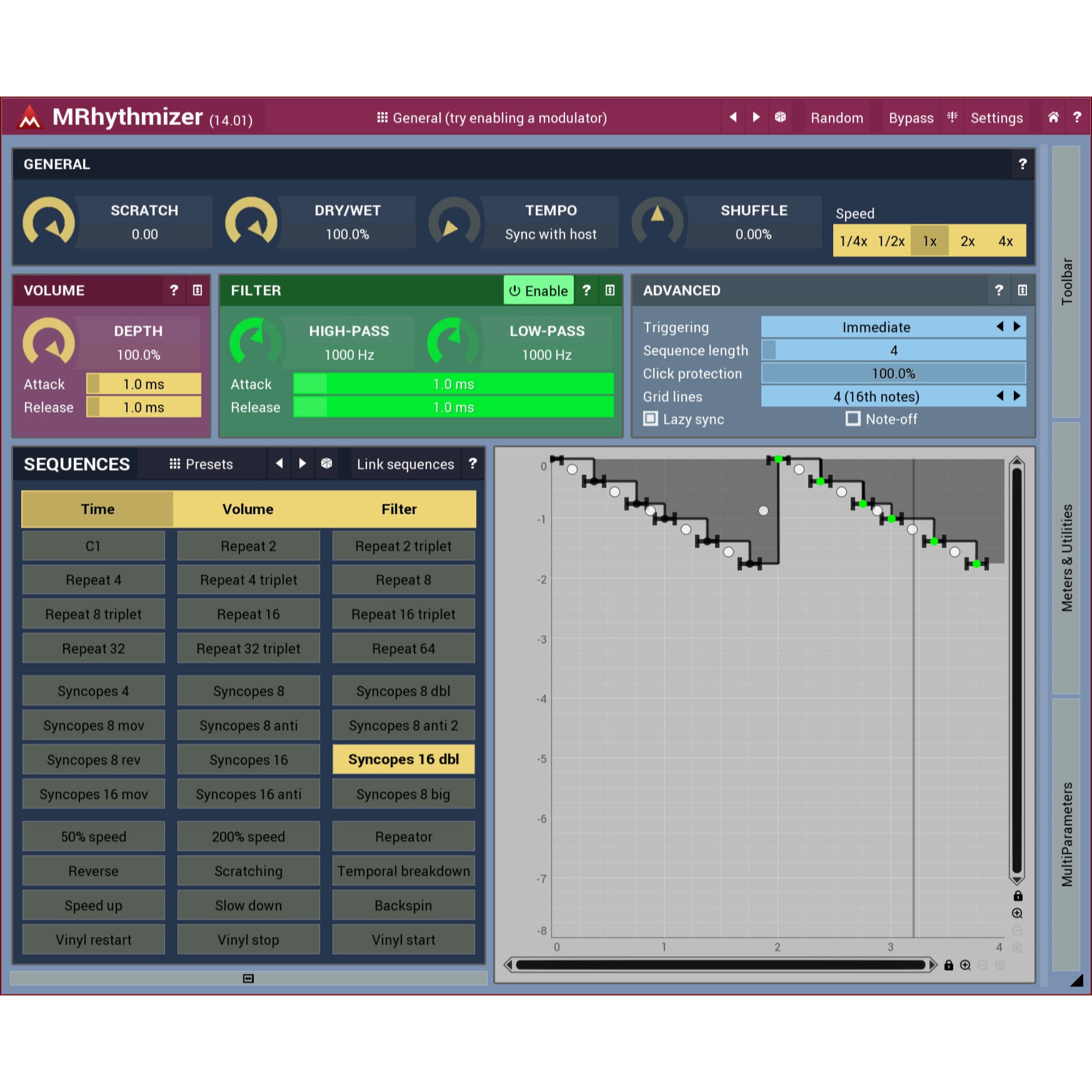 MeldaProduction MRhythmizer (download)