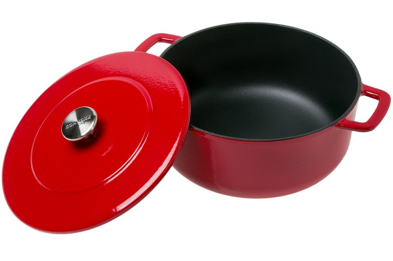Combekk Sous-Chef Dutch Oven 24 cm rood