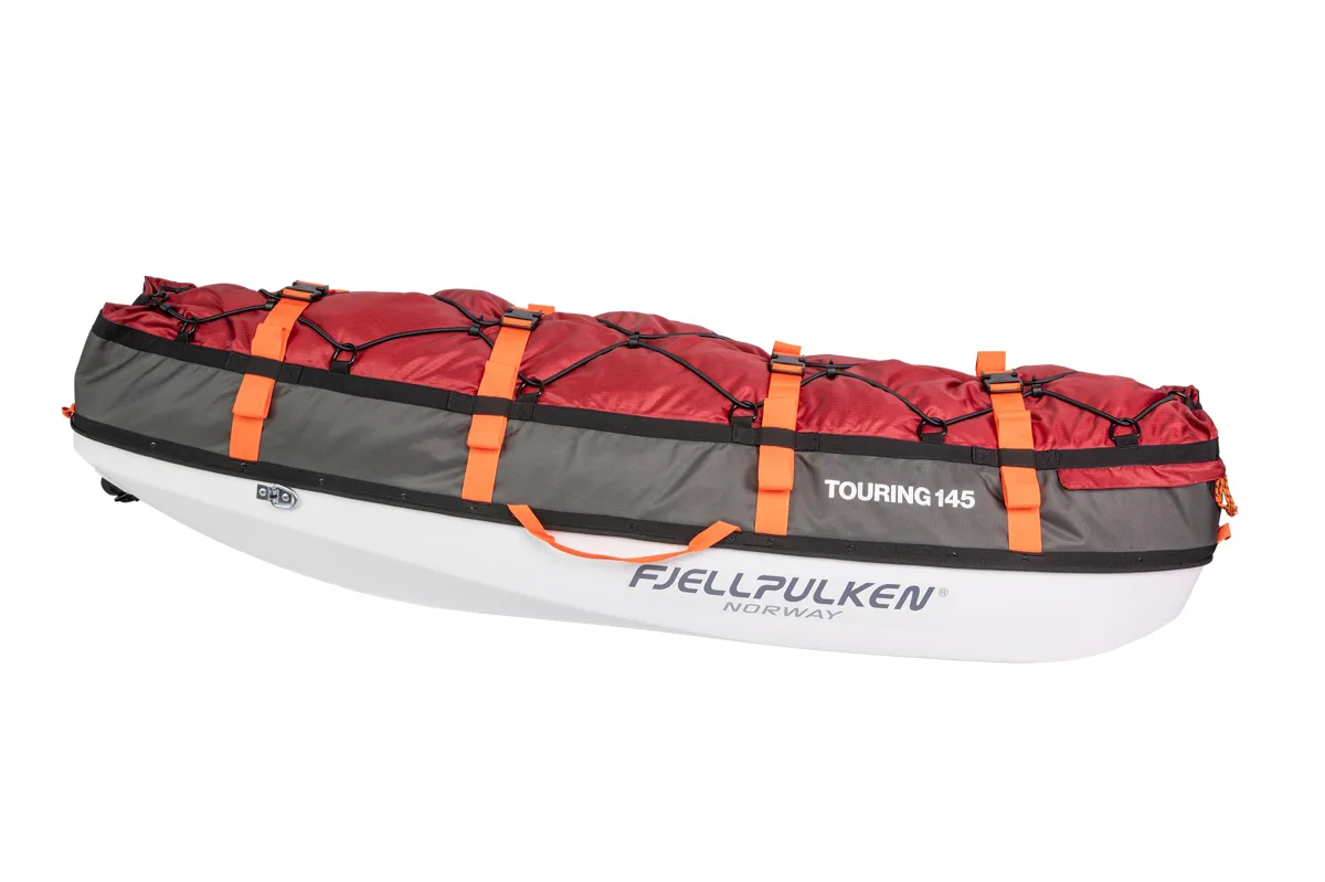 Fjellpulken Touring 145 M/Std Drag Og Touring Sele Red