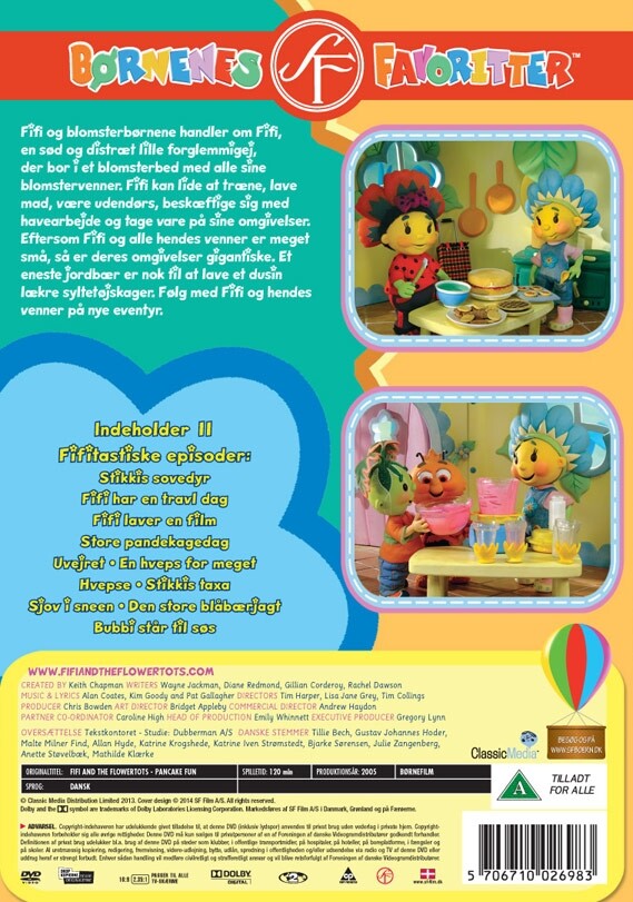 Fifi And The Flowertots / Fifi & Blomsterbørnene - Store Pandekagedag - DVD