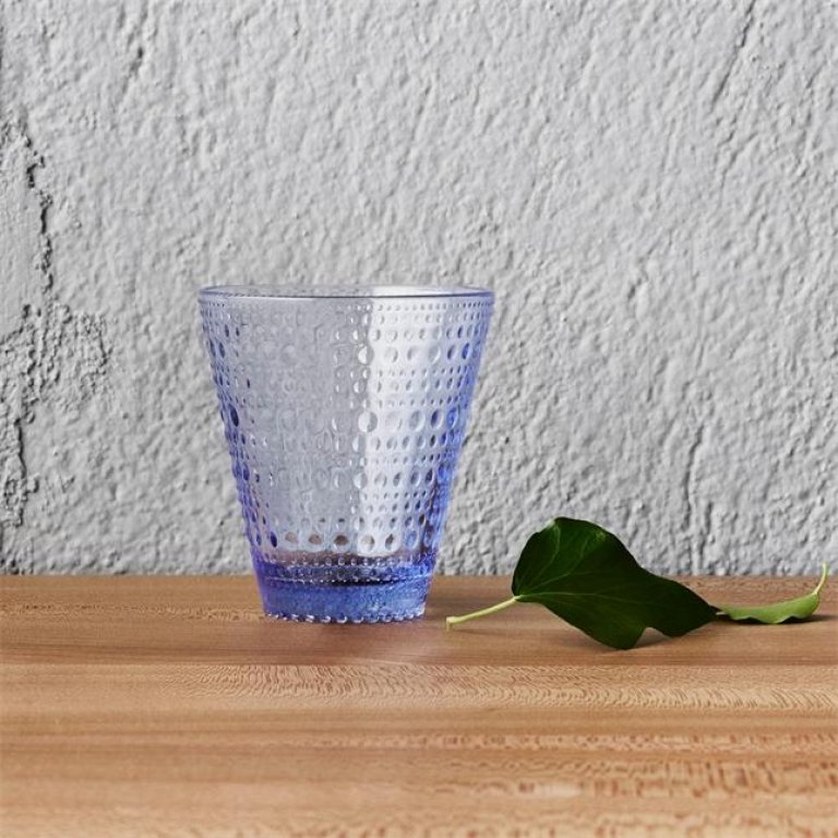 Iittala Kastehelmi glazen 30cl set van 2 aqua