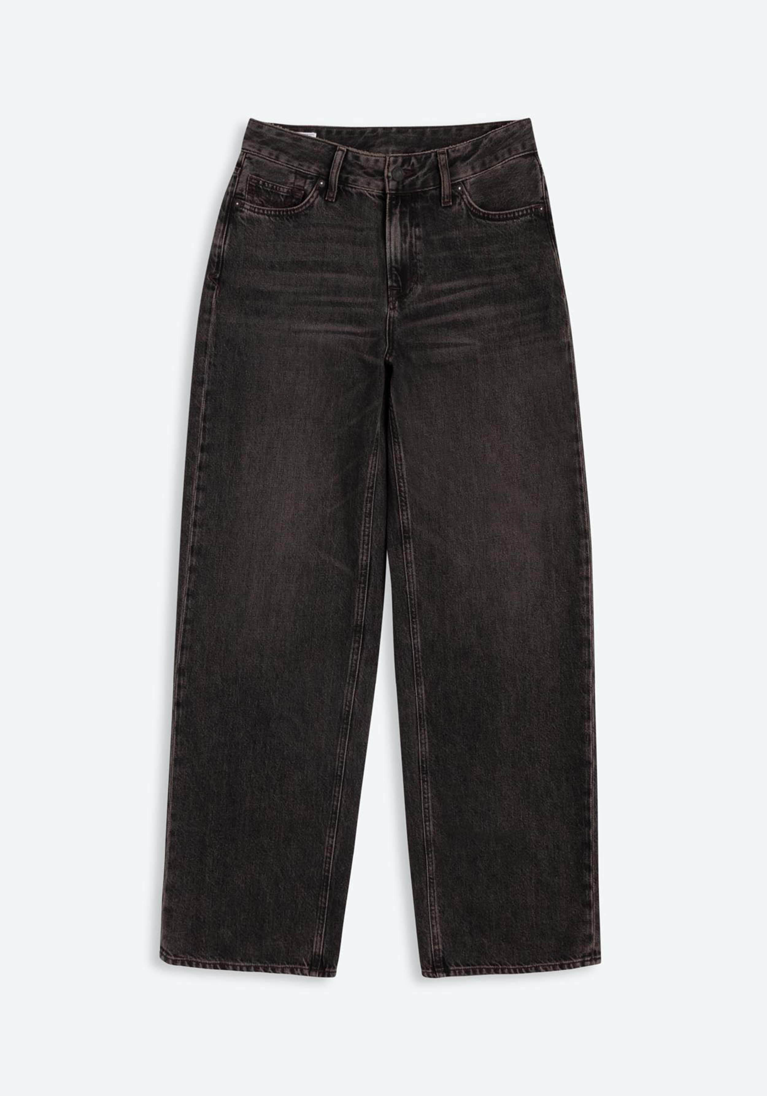 Kings Of Indigo Jeans Joan Vilma Brown Black Worn