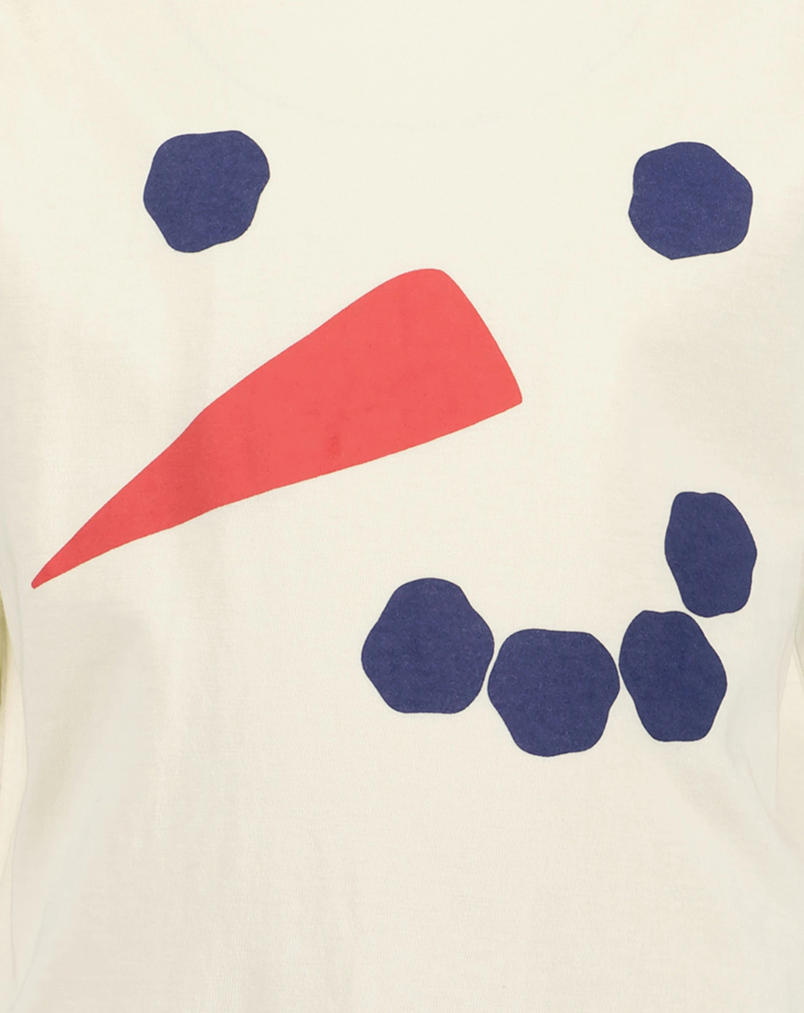Langarmshirt SNOWMAN in offwhite