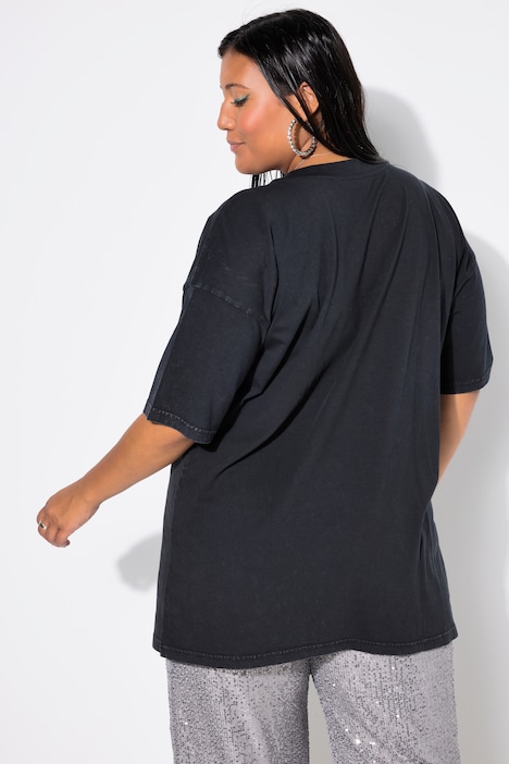 T-Shirt, Oversized, Vintage Look, Sun-Print