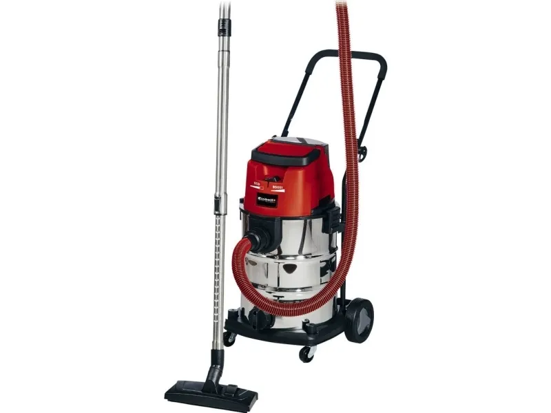 Einhell TE-VC 36/30 Li S-Solo, Tromle vakuum, Tør&våd, Støvpose, 30 L, Filtrering, 76 dB - SOLO