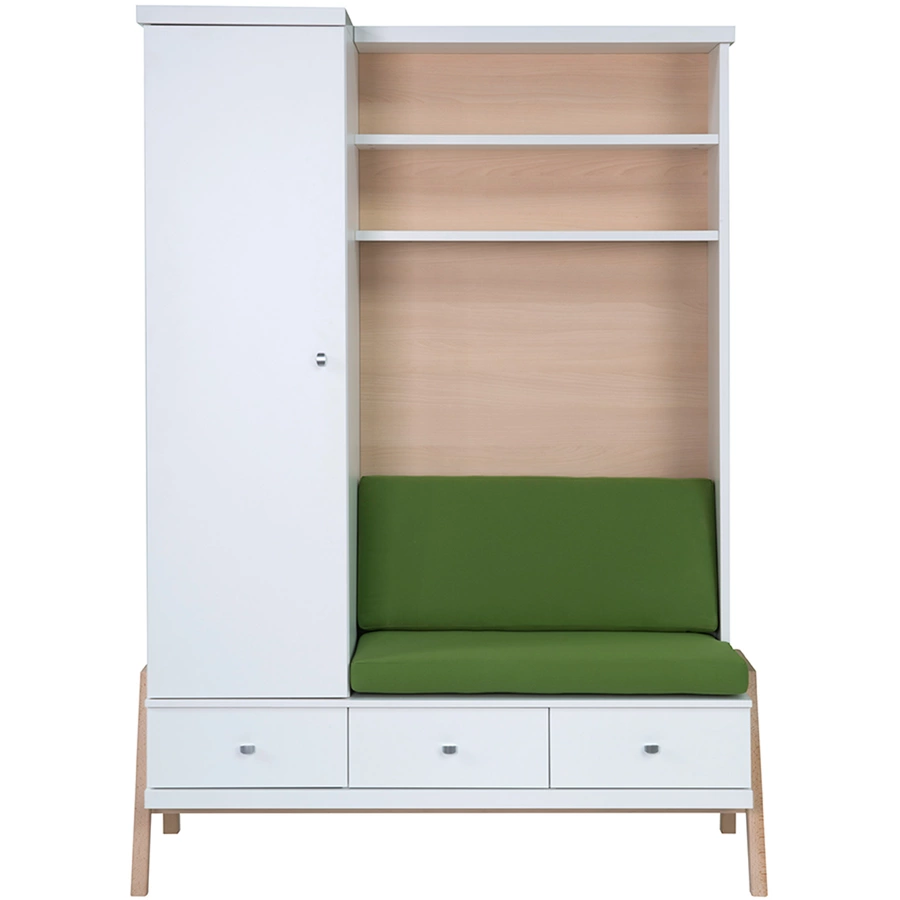 Schardt Kinderzimmer Holly Nature Schrank mit Wickelkommode