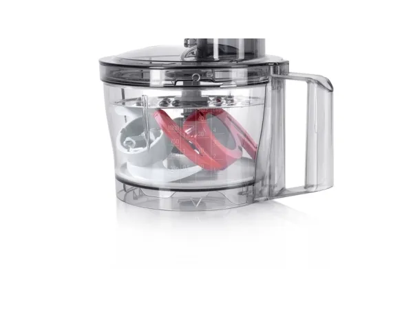 Bosch MultiTalent 3 MCM3501M -Foodprocessor 800 W - børstet rustfrit stål/sort