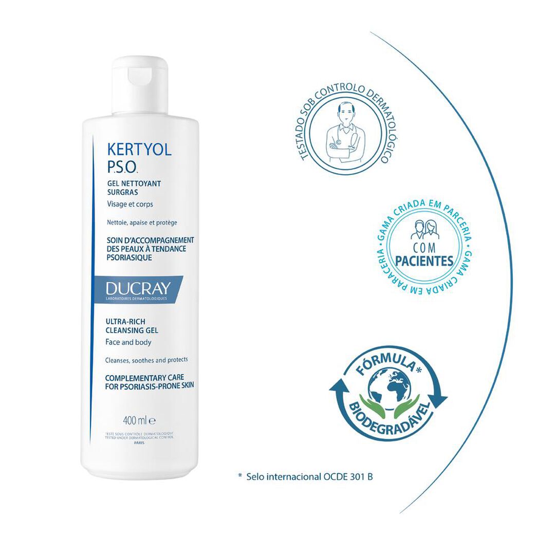 Kertyol PSO Gel Limpeza - 400ml