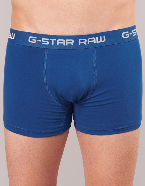 G-Star Raw - CLASSIC TRUNK CLR 3 PACK - Noir / Marine / Bleu