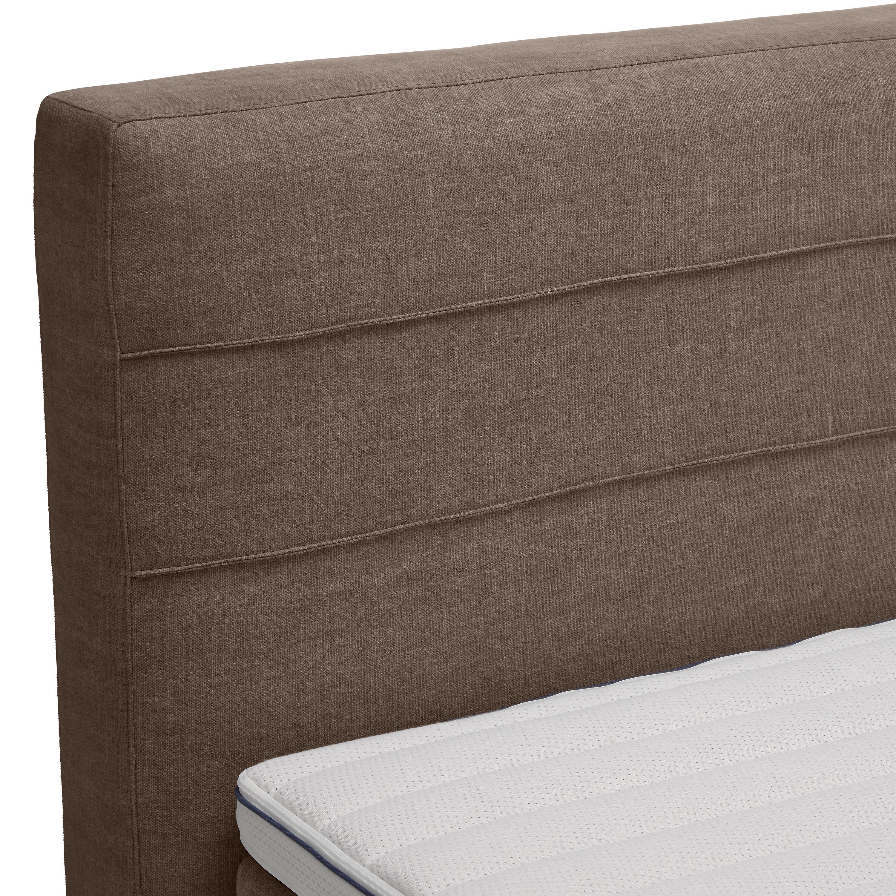 bico GOODNIGHT Boxspringbett - Braun / B: 160.0 cm x T: 200.0 cm