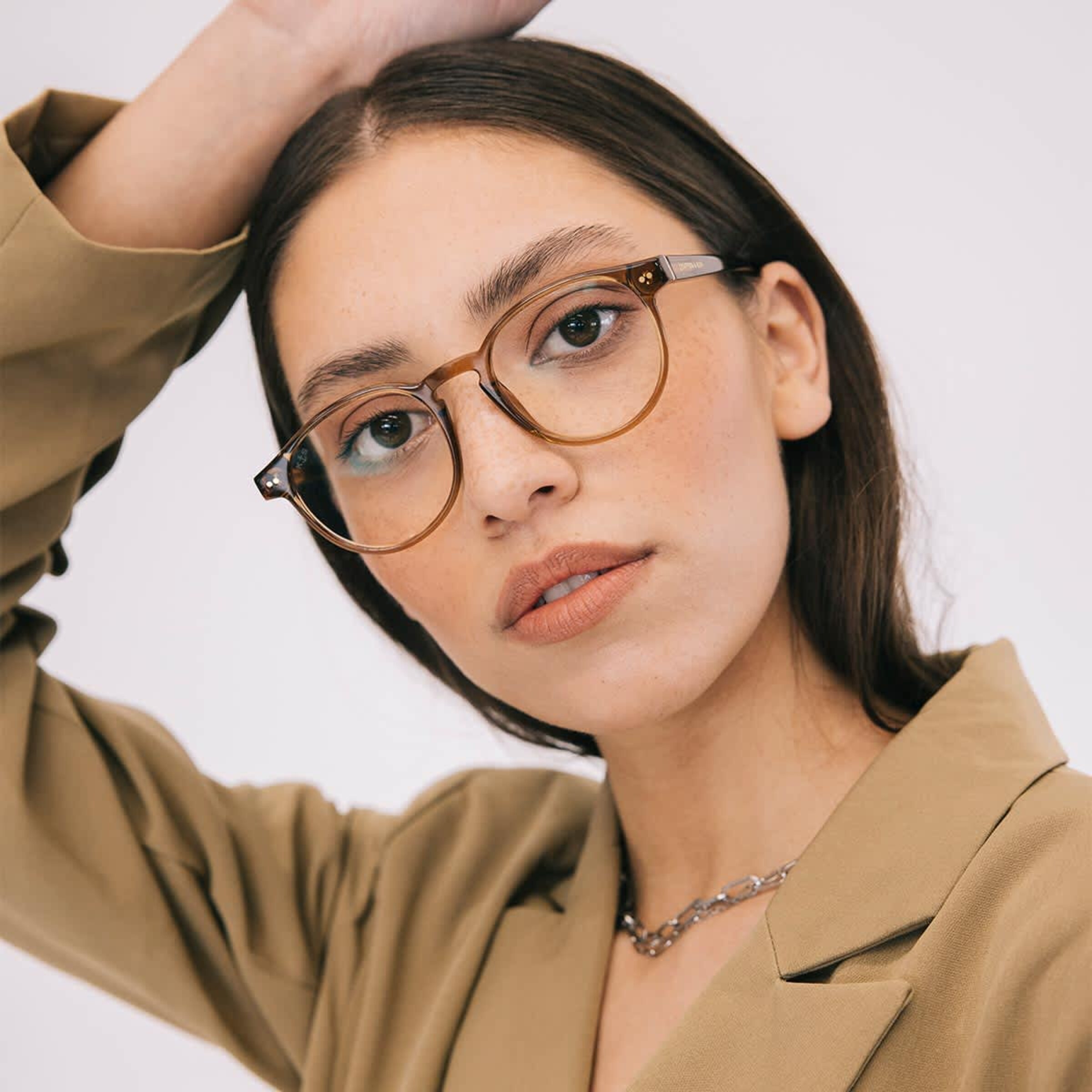 Marais Small Transparent Caramel