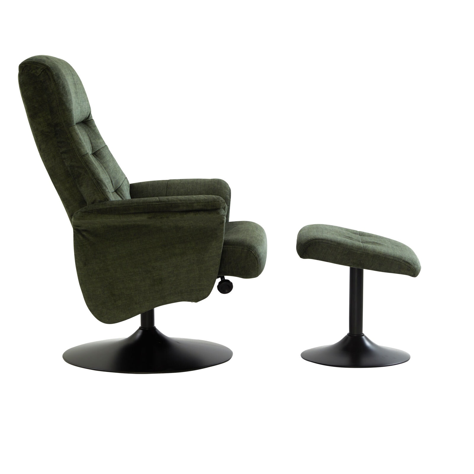 Relaxsessel IDA 2er Set grau-winter-moos