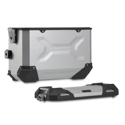 Valise SW-MOTECH TRAX ADV 45 AVEC SUPORT ET ACCESSOIRES - Gris